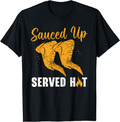 Buffalo Wings Chicken Wings Foodie American Food Lover T-Shirt