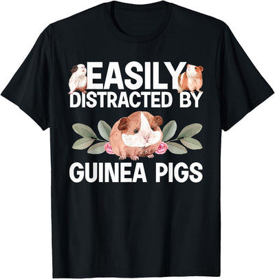 Cute Guinea Pig Art For Men Women Kids Cavy Lover T-Shirt