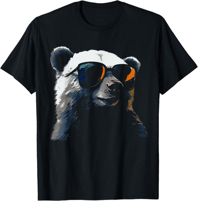@n!mal Polar Bear Sunglasses Polar Bear Animal Bear T-Shirt