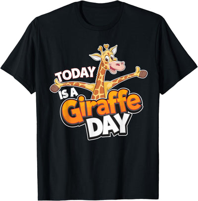 Childrens Today is a Giraffe Day Design | Kids Giraffe T-Shirt