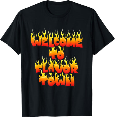 Halloween Flavor Town Welcome To Flavor Town Halloween T-Shirt