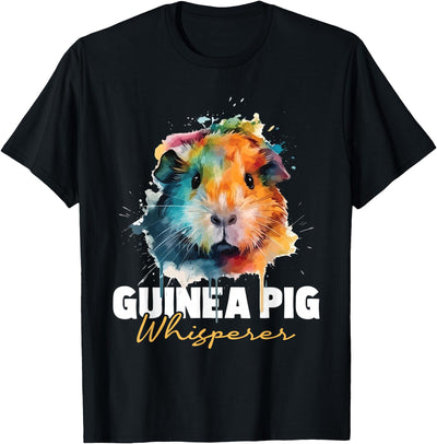 Guinea Pig Whisperer - Pet Owner Rodent Lover T-Shirt