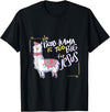 Christian and Jesus apparel - no probllama Design No Prob Llama is Too Big for Jesus Gift Idea T-Shirt - Black