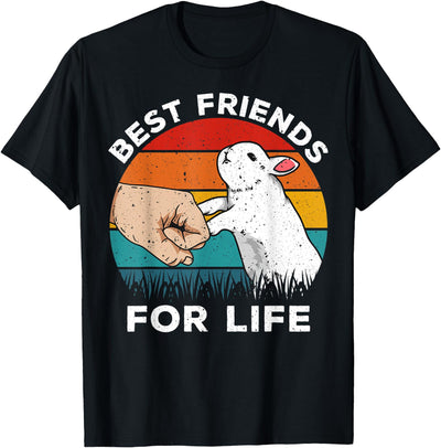 Best Friends for Life Fist Bump Bunny T-Shirt