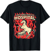 There's A Horse Loose In The Hospital Tees There's A Horse Loose In The Hospital T-Shirt - Black