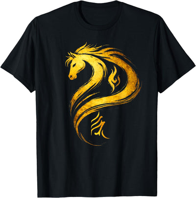 2026 Chinese Lunar New Year Year of the Horse Fun 2026 Year of The Horse Chinese Zodiac Lunar New Year T-Shirt
