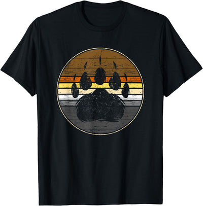Bear Paw Colours Community Flag Gay Bear T-Shirt