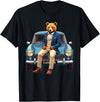 Teddy Bear Classic Car Tees Enjoy Cool Teddy Bear With Classic Car Graphic Designs Fun T-Shirt - Black