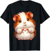 Guinea Pig Guinea Pigs Cute Animals Pet Owners Tee Cute Guinea Pig Pet Lovers Small Animals Animal Lover Funny T-Shirt - Black