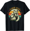 Gampa Bear Funny Father's Day shirt Mens Vintage Gampa Bear Shirt Funny Fathers Day T-Shirt - Black