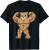 Snabdesign84 Bear Bodybuilder Bodybuilding Sports T-Shirt - Black