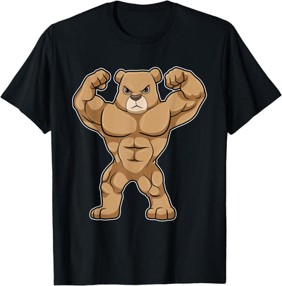 Bear Bodybuilder Bodybuilding Sports T-Shirt