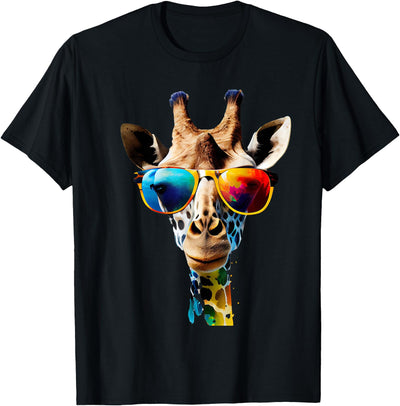 Giraffe with Sunglasses T-Shirt