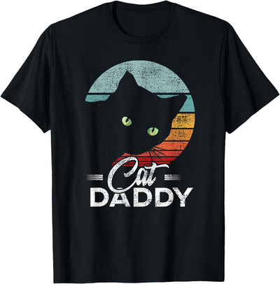 Cats Best Cat Dad Ever Cat Dad Gift Best Cat Dad Daddy Ever Cat Lover Men T-Shirt