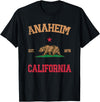 Anaheim California CA Designs Anaheim California T-Shirt - Black