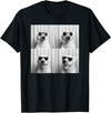 Arctic Polar Bear Face Photography Men Women Kids Cool Polar Bear With Sunglasses Funny Zoo Animal Selfie T-Shirt - Black