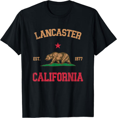 Lancaster California Bear Flag T-Shirt