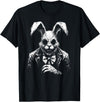 Creepy Goth Rabbit, Horror Bunny, Weirdcore Rabbit T-Shirt in As Pictured