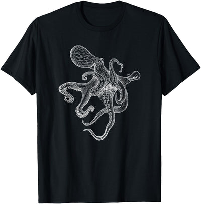 Octopus Ocean Marine Fish Lover T-Shirt