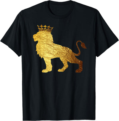 King of the Jungle Crown King Lion for Men & Boys Cool Lion T-Shirt