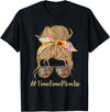 KuneKune Pig Mama Kune Kune Pig Owner Kune Kune Pig Mom Miniature Pig Breeder KuneKune Pig Lover T-Shirt - Black