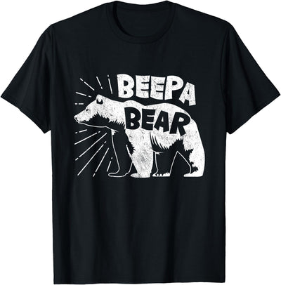 Mens Beepa Bear Father's Day T-Shirt