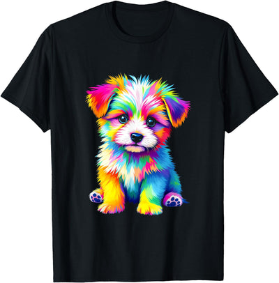 Colorful dog designs Colorful dog T-Shirt