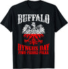 polish buffalo Dyngus Day Buffalo T-Shirt - Black