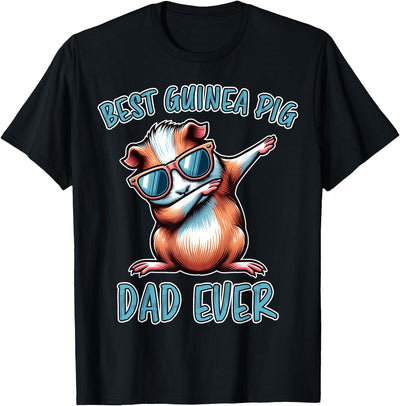 Guinea Pig Dad Funny T-Shirt
