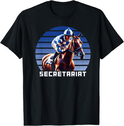 Handicapping Horse Gear Secretariat Horse Racing Del Mar Santa Anita Shirt T-Shirt