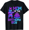 Llama Pinata Birthday Family Bday Party Decoration Mom of Birthday Boy Llama Pinata Party Family Matching T-Shirt - Black