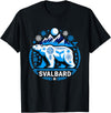Svalbard Norway Trip Svalbard Polar Bear Norway Souvenir T-Shirt - Black