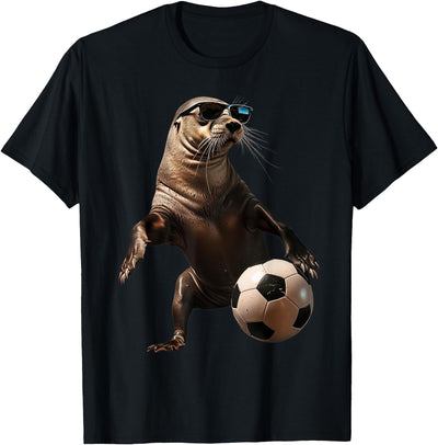 Sea Lion Soccer T-Shirt