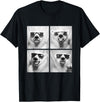 Funny Animal Photography Clothing Co. Funny Polar Bears with Sunglasses Cool Ice Bears Humor Meme T-Shirt - Black