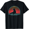 Sea Lion Graphic Art Designs Sea Lion Lover Animal Retro Vintage 80s Style T-Shirt - Black
