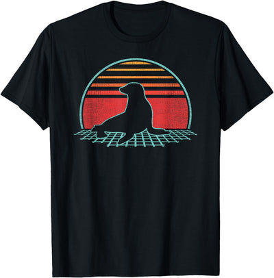 Sea Lion Lover Animal Retro Vintage 80s Style T-Shirt