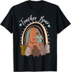 Thank You Teacher Appreciation Gifts Teacher Bear Reading Appreciation Teacher Graphic T-Shirt - Black
