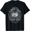 Hamster Always Tired Club Funny Sleepy T-Shirt - Black