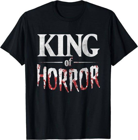 Sailor Jeffy's Horror Movie Shirts & Gifts Funny Horror Movie Fan Shirt - Halloween King of Horror Gift T-Shirt - Black