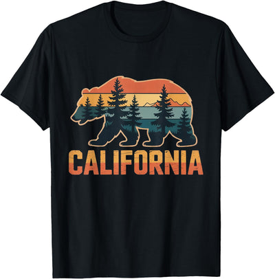 California Bear Vintage Wilderness Graphic T-Shirt