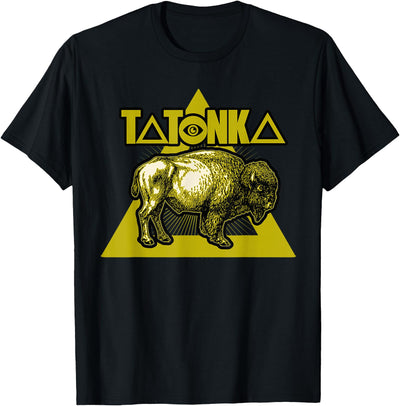 Cow Bison Yellowstone Park American Buffalo Vintage Tatonka T-Shirt