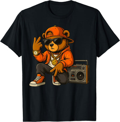 Hip Hop Teddy Bear T-Shirt