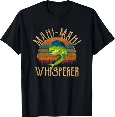 mahi mahi american flag, fishing mahi mahi Women Girls Kids Men T-Shirt