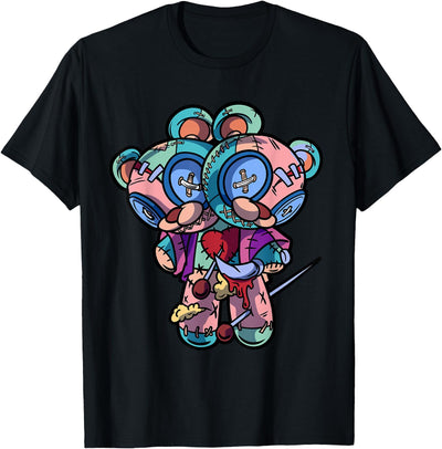 Pastel Goth Two Headed Teddy Bear Voodoo Doll For Men T-Shirt