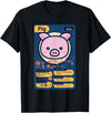 Chinese Zodiac Year of the Pig Shirts Chinese Zodiac Horoscope Animal Facts Year of the Pig T-Shirt - Black