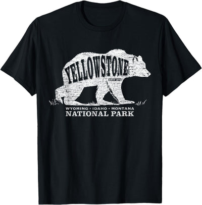 Grizzly Bear Yellowstone National Park Est. 1872 Tank Top