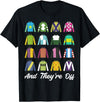 Funny Horse Racing Derby Day Men Women Race Tees and They're Off Horse Racing Derby Day Funny Men Women T-Shirt - Black