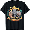 Chubby Mermaid Ocean Animal Funny Manatee Design Manatee Squad Manatees Sea Animal Sea Cow Manatee T-Shirt - As Pictured