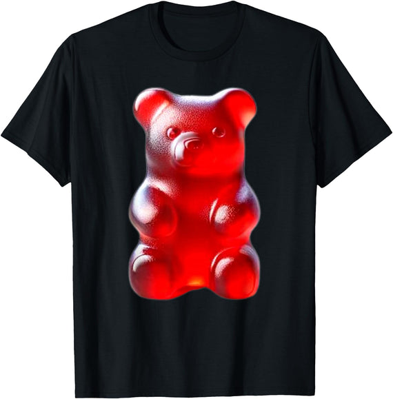 Urban Empyre Red Gummy Bear T-Shirt - Black