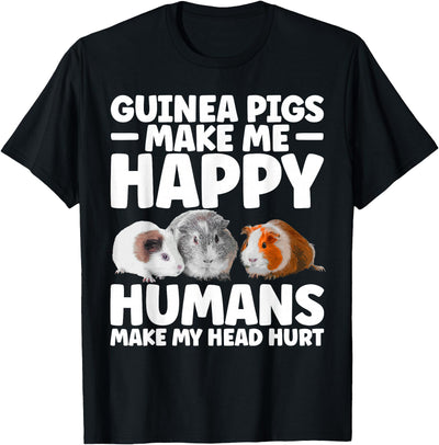 Funny Guinea Pig Clothes Men Women Rodent Lover T-Shirt